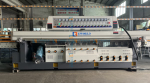 Máquina rectificadora de bordes rectos con 11 motores para granito, mármol y cerámica - Product Image 2