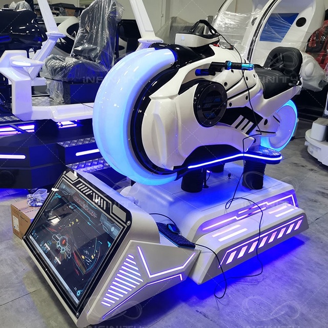 Virtual Reality Simulation Rides Motorcycle 9D Vr Motor Arcade Game Machine Racing Simulator for VR Theme Park