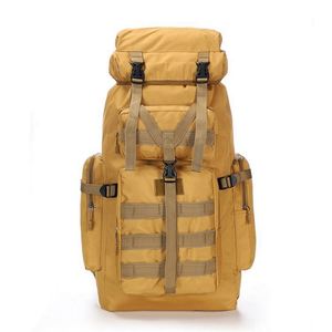 Muestra gratuita Mochila de montañismo multifuncional de nuevo estilo 600d, mochila grande para acampar al aire libre de 60l - Product Image 2