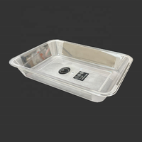 Boîte de présentation alimentaire transparente en plastique pour plats froids, légumes, plats chauds, pâtisseries et desserts dans les hôtels et restaurants