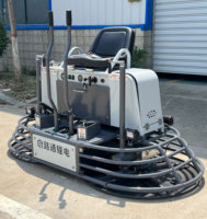Talocheuse à batterie au lithium de qualité industrielle pour la finition du béton dans la construction de sols