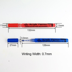 Flysea FS055/set - 12/15/18/24/28 Colours Water Based Odourless 0.7mm Acrylic <strong>Graffiti</strong> Paint Marker <strong>Pens</strong> <strong>for</strong> Art - Product Image 6