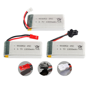 סוללה lipo רובוט סוללה לארוז סוללה 7.4v 402545 25c lipo - Product Image 1