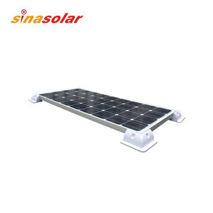 Soportes de montaje para Panel Solar, 4 esquinas sin taladro, resistentes a rayos UV, para RV, techo plano marino, Camping, furgoneta y caravana - Product Image 4