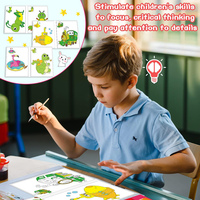 Individuelles Baby-Malbuch Zeichenbuch Tagebuch mit Tiermotiven Ausmalbuch für Kinder Mal- und Zeichenbücher