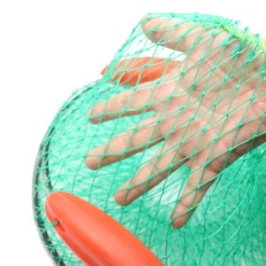 Trois dérive protection de la <span class=keywords><strong>mer</strong></span> filet de pêche poche filet sac séchage rapide pliant Cage à poisson épaissi panier à poisson accessoires de pêche - Product Image 3