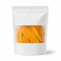 Sachet Doypack Biodégradable Personnalisé Imprimé Qualité Alimentaire avec Fenêtre Transparente pour Emballage de Snacks, Noix et Fruits Secs – Vente en Gros