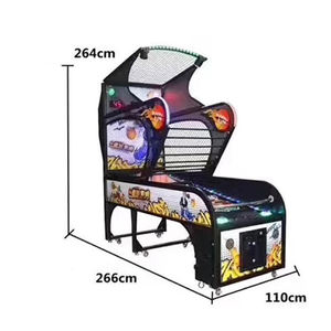 वयस्कों के लिए सिक्का संचालित इनडोर इलेक्ट्रिक बास्केटबॉल खेल बास्केटबॉल आर्केड खेल - Product Image 2