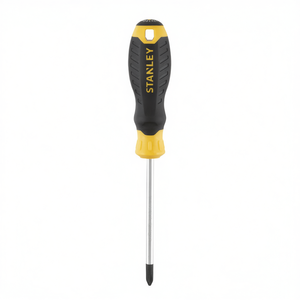 Tournevis Phillips GiravitI Cushion Grip LAMA 100 mm, poignée noire et jaune, prise en main confortable - Product Image 2