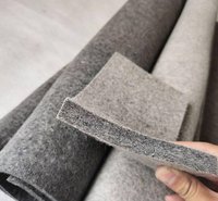 Rouleau de tissu non tissé 100 % polyester respirant, léger, antistatique, en maille tricotée chaîne, pour textile de maison et automobile
