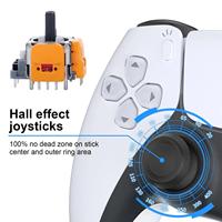 10 Pièces Capteur Analogique 3D à Effet Hall pour Manette PS5/PS4/Xbox One/Switch Pro – Pièces de Remplacement et Accessoires