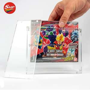Boîte acrylique pour cartes <span class=keywords><strong>Dragon</strong></span> <span class=keywords><strong>Ball</strong></span> <span class=keywords><strong>Super</strong></span> SHP, boîte magnétique acrylique pour cartes <span class=keywords><strong>Dragon</strong></span> <span class=keywords><strong>Ball</strong></span>, boîte booster Pokémon UV - Product Image 4