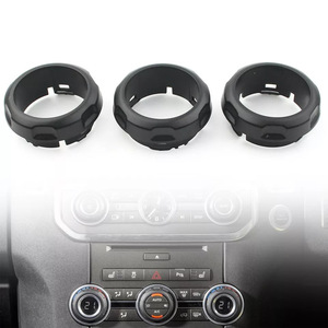 Juego de 3 Perillas para Panel de Control de Aire Acondicionado para Land Rover LR029591, Marco de Plástico para el Tablero - Product Image 2