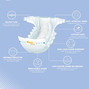 Produttore di pannolini per bambini con sconto diretto di fabbrica dell'orso di mezzogiorno pannolini per bambini Super buoni - Product Image 5