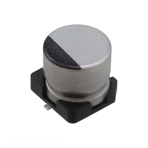 Condensateur SMD 16SGV47M6.3X6.1 47 uF 20% 16V à montage en surface, canal fabricant, type ALUM - Product Image 1