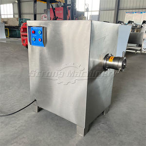 Nueva condición automática picadora de carne congelada y máquina trituradora de salchichas para pollo y cerdo - Product Image 6