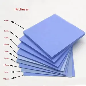 2W/m.k High Temperature Silicone Cooling Pad THERMALLY CONDUCTIVE SHEET In Roll For GPU