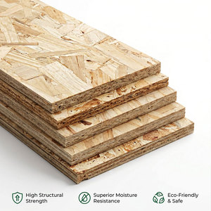 Panneaux <span class=keywords><strong>OSB</strong></span> de qualité supérieure, résistants à la déformation et à l'agrandissement, 20 mm, pour plafonds et sols - Product Image 1
