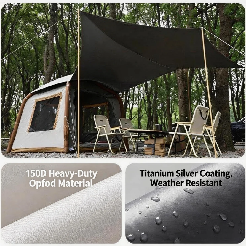 extended canopy Dark Khaki