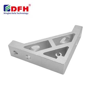 Bạc màu sơn L hình dạng hồ sơ Kệ khung nhôm góc kết nối - Product Image 1