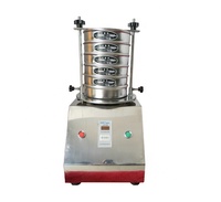 Diameter 220V 200Mm Stainless Steel 304 Putaran Lab Uji Pengocok Ayakan untuk Bubuk Logam
