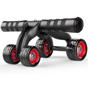 Innstar Automatic Rebound 4-Rad Abdominal Roller Ab Wheel mit Knie matte Muskel trainer Übungs räder Home Fitness Ab Workout