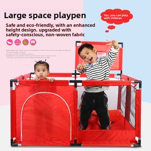 <span class=keywords><strong>Parc</strong></span> pour enfants en gros d'usine, clôture de jeu pour bébé, piscine à balles océaniques intérieure, panier de basket pour bébé, barrière de sécurité - Product Image 5