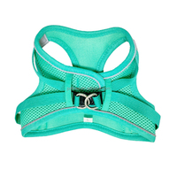 Nouveautés 2025 pour animaux de compagnie, accessoires pour chiots, harnais et laisse pour animaux de compagnie en nylon à mailles réfléchissantes, taille XXS, sans traction, à enfiler, pour chat et chien