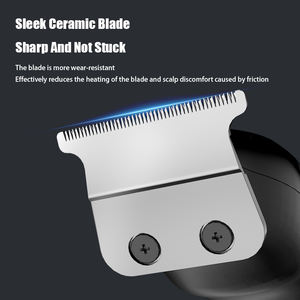 Tondeuses à cheveux professionnelles Komingdon pour hommes, <span class=keywords><strong>tondeuse</strong></span> à barbe électrique, lame en T, coupe de cheveux à zéro écart, machine à couper les cheveux, affichage LED USB-C - Product Image 2