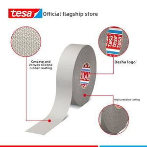 ลูกกลิ้งนำทางซิลิโคนทนความร้อน ป้องกันการติด ป้องกันการลื่น สำหรับการพิมพ์สติกเกอร์กาวอุตสาหกรรม Tesa4863 ผิวแบบหนังไก่ - Product Image 4