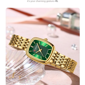 Montres de mode CURREN 9093 pour femmes, montres simples à quartz avec bracelet en acier inoxydable - Product Image 6