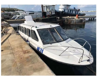Bateau à passagers rapide en fibre de verre personnalisé de 18 places