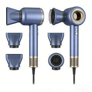 <span class=keywords><strong>Sèche</strong></span>-<span class=keywords><strong>cheveux</strong></span> ionique professionnel 1800W avec support mural pour usage domestique et hôtelier, accessoires inclus - Product Image 2