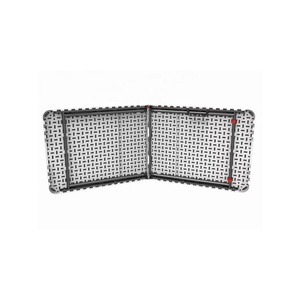 Robuster Weißer Klapptisch, Multifunktionaler Faltbarer Tisch für Outdoor-Camping, Picknicks, Partys und Indoor-Veranstaltungen - Product Image 4