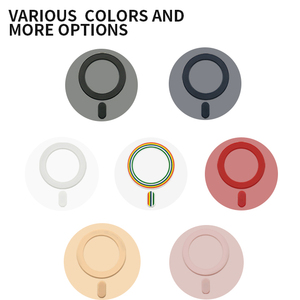 Nam Châm Sạc Không Dây Tự Lắp Cho Apple iPhone 13 12 Pro Max 11, Đế Nam Châm, Tương Thích Với Miếng Dán Vòng Nam Châm - Product Image 4