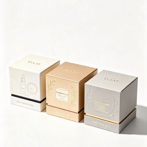 FX Retail Makeup Packaging Box Produced with Matte Lamination Embossing Technology and Full Color Brand Printing - Product Image 2
