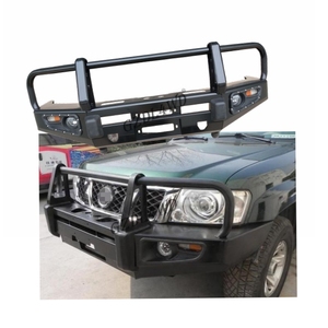 Pare-chocs de treuil robuste en acier, convient aux 4x4, barre de protection avant et arrière pour Patrol Y61 GU1/2/3 GU4 2000+ - Product Image 6