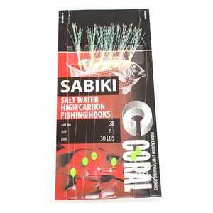 KEWOTE 신상품 일본 사비키 리그 빛나는 구슬 물고기 피부 사비키 6 후크 저렴한 가격의 사비키 리그 - Product Image 4