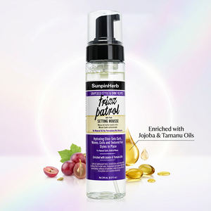 Espuma Fijadora Ligera Hidratante y Antiencrespamiento para Peinar Cabello Rizado, Ondulado y Texturizado - Product Image 1