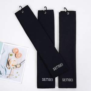 Vietnam Moq 100 Pcs Promotional Navy Microfiber Golf <b>Towel</b> Anti-Slip Quick Dry Blanks Custom <b>Blue</b> Waffle Golf <b>Towels</b> With Hook - Product Image 1