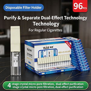Embouts de filtre à cigarettes jetables, filtration microporeuse bicolore, embout anti-caramelles jetable, filtre à cigarettes pour hommes - Product Image 1