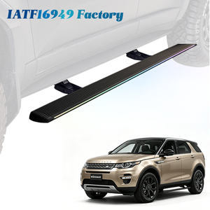 Estribos Laterales Eléctricos LED RGB WJ con Control por Aplicación, Anticolisión, Retráctiles, para Land Rover Discovery Sport 13-19 - Product Image 1