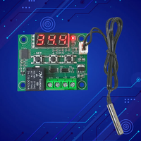 Carte thermostat numérique XH-W1209 pour chauffage et refroidissement, 12V CC, micro-sonde NTC étanche, relais monocanal 10A, -50~110°C, précision 0,1°C