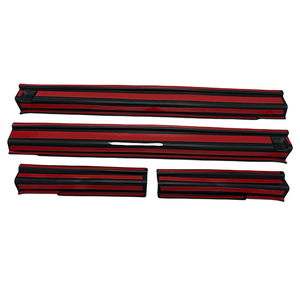 Kit <span class=keywords><strong>de</strong></span> 4 protections <span class=keywords><strong>de</strong></span> seuil <span class=keywords><strong>de</strong></span> <span class=keywords><strong>porte</strong></span> pour Wrangler JK Unlimited JKU 4 portes 2007-2018, portes avant et arrière - Product Image 6