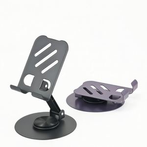 Nuevo Producto Ideal 2026: Soporte Minimalista para Teléfono de Aleación de Aluminio Plateado, Personalizable con Material Ecológico para Regalos Corporativos - Product Image 2