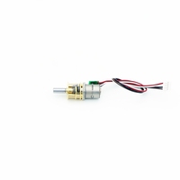 Moteur pas à pas miniature à aimant permanent DC3V 2,5 mm, 2 phases 4 fils, précision, 8 mm, avec boîte de vitesses 10:1