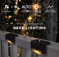La barrière actionnée solaire imperméable allume la lumière extérieure Led d'étape allume la lampe solaire de jardin d'escalier