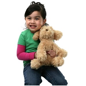 Fabbrica OEM Design regali di compleanno per bambini giocattolo educativo cane Labradoodle coccolone seduta peluche animale di peluche per bambini - Product Image 1