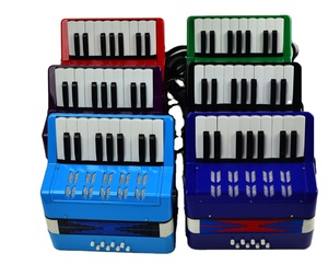 <span class=keywords><strong>Petit</strong></span> <span class=keywords><strong>accordéon</strong></span> piano à 17 touches et 8 basses, instruments de musique éducatifs, cadeau pour les débutants et les enfants - Product Image 1