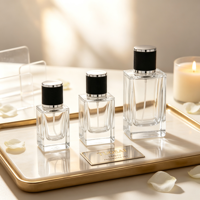 Flacon diffuseur de parfum vide pour voiture, en verre élégant, diffuseur d'arômes à bâtonnets, avec bouchon métallique, sérigraphie, emballage pour parfum de véhicule